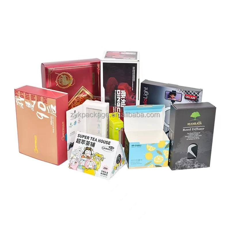 Custom Logo Printed Medical Cardboard Boxes Tablet Capsules Pill Packaging Paper Boxes