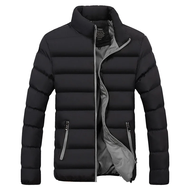 
wholesale customized 100%polyester fiber waterproof windproof men winter quilted jackets 