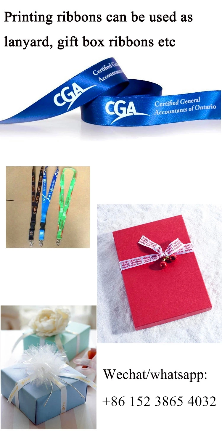 AMD320 flower ribbons cake ribbons digital foil printing machine stamping printer satin ribbon printing machine