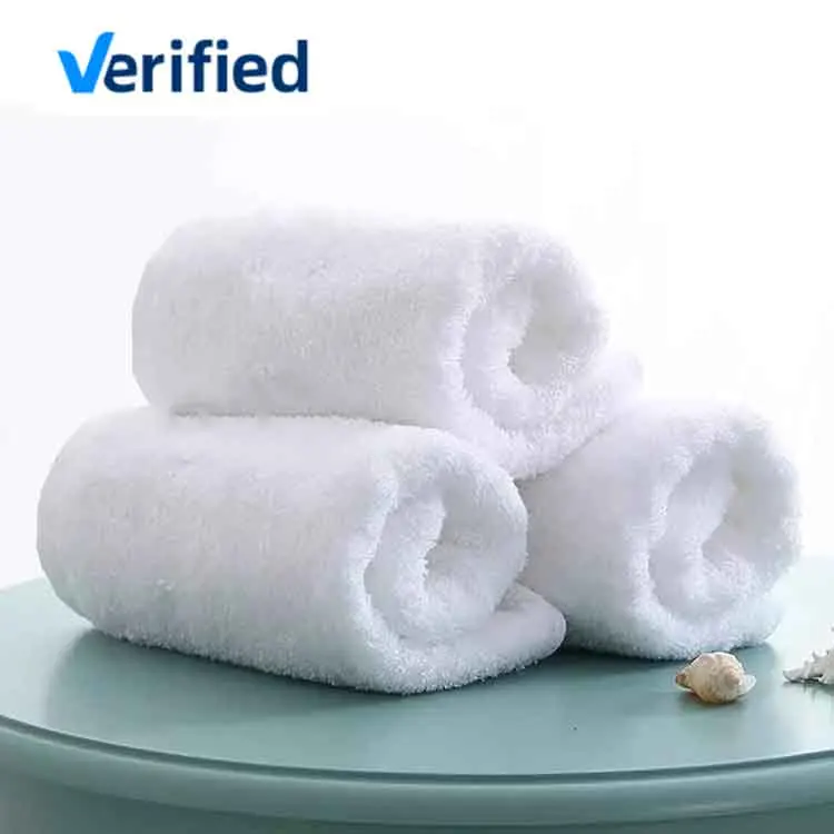 White hand bath Towel hilton 100% Egyptian Cotton hotel towels set luxury