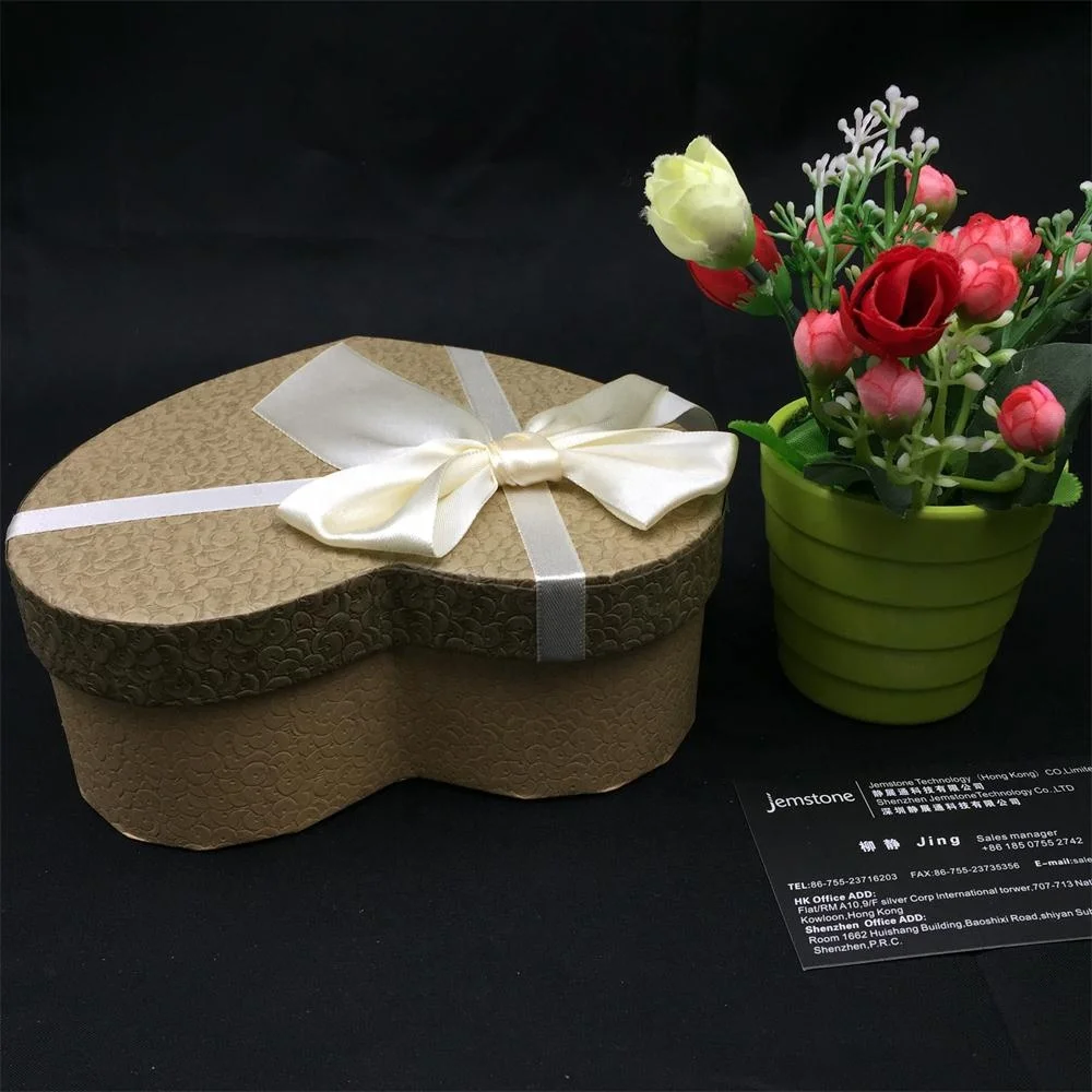 Colorful Offset Printing Heart Shaped Box Paper Carbord Custom Gift Boxes For Wedding Guest