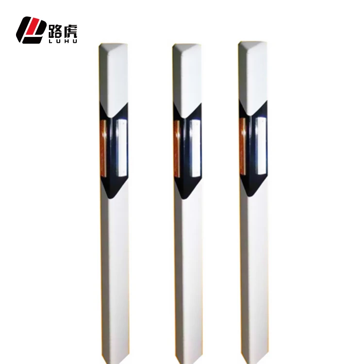 PVC Delineator Post Safety Guardrail Reflector road side guide post Delineator