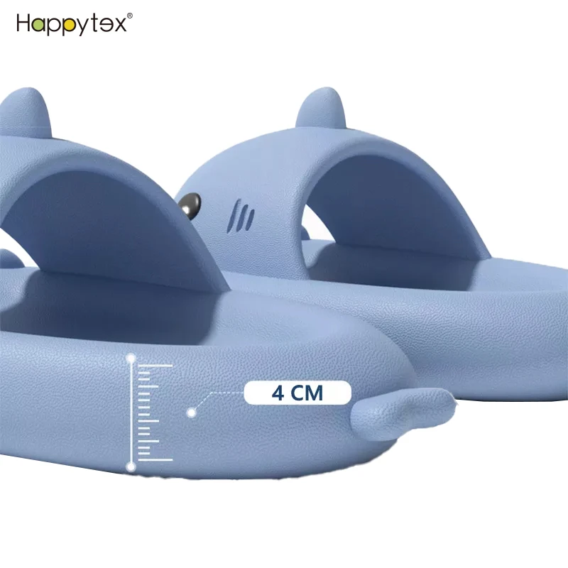Custom Summer Baby Sharks Flip Flop Sandals Shoes EVA Thick Bottom Anti slip EVA Slipper Indoor Outdoor Thick Bottom Anti slip
