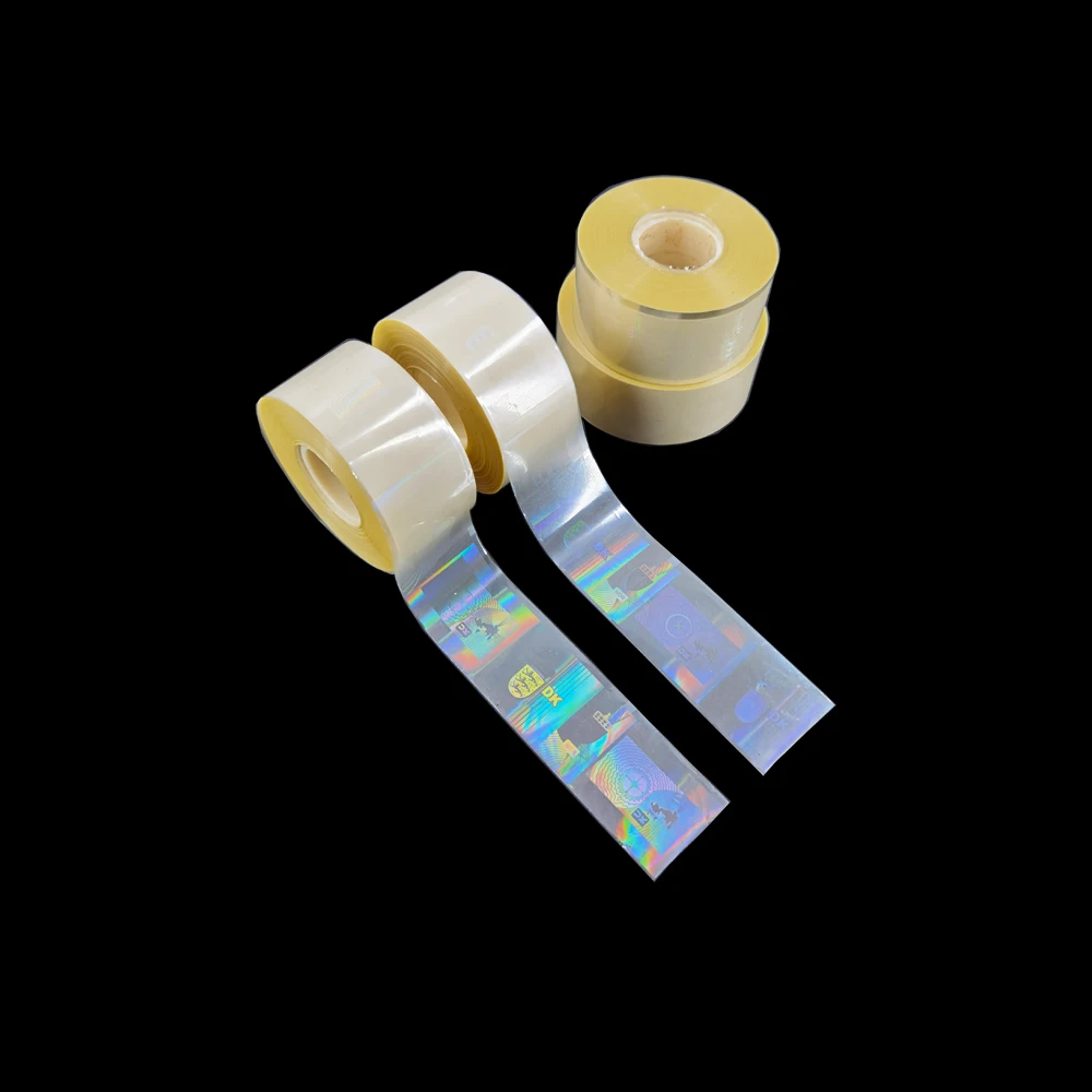 Custom Security Digital Printing Anti Counterfeit Overlay Hologram Holographic Brand Security Logo Label Sticker