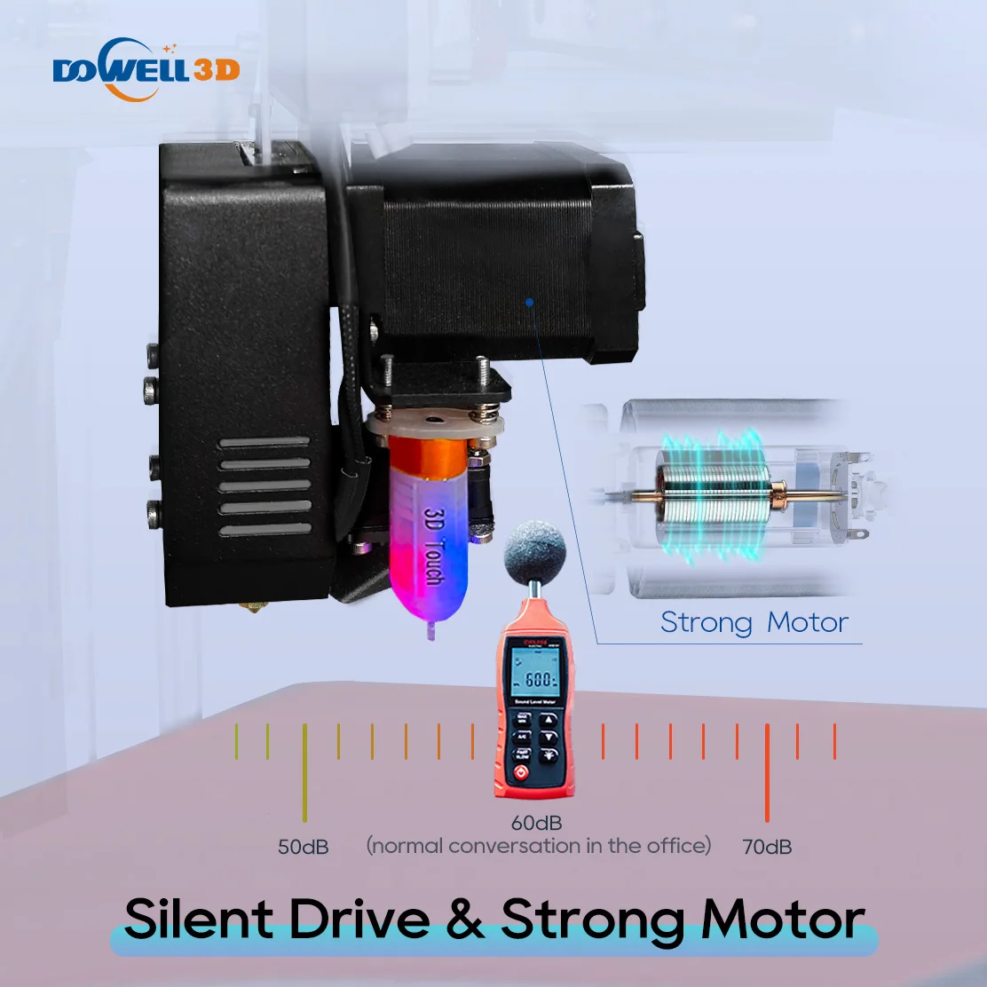 2024 New Directselling 3D Printer Multi-Filament Mobile Case Medical impresora 3d 300mm/s high speed 3dprinter