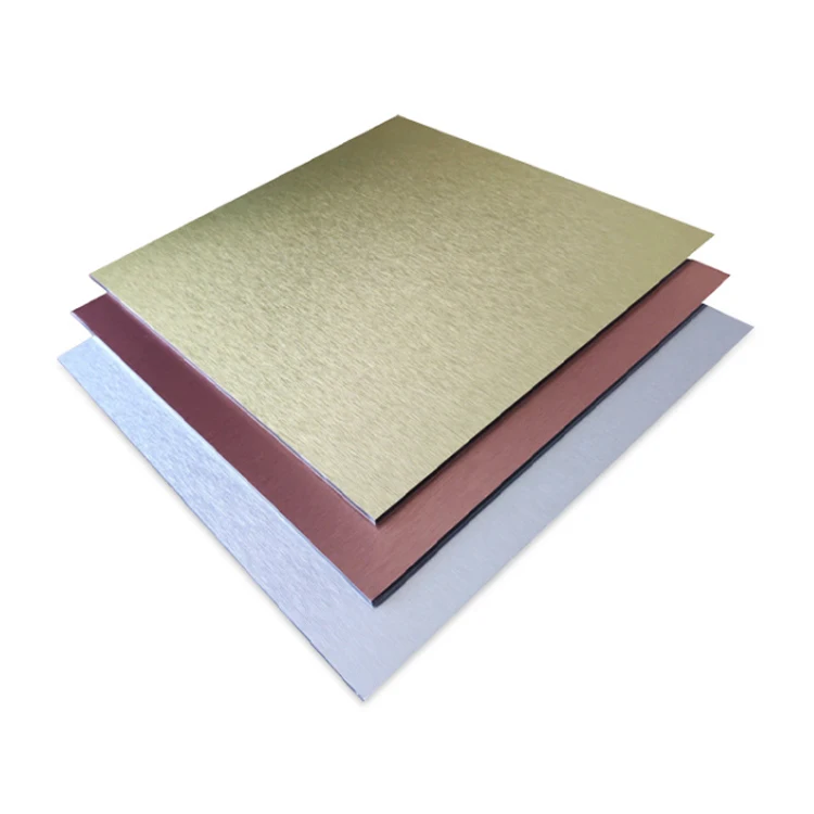 Dibond pe metal siding wall cladding outdoor acp sheet 3mm 4mm composite panel