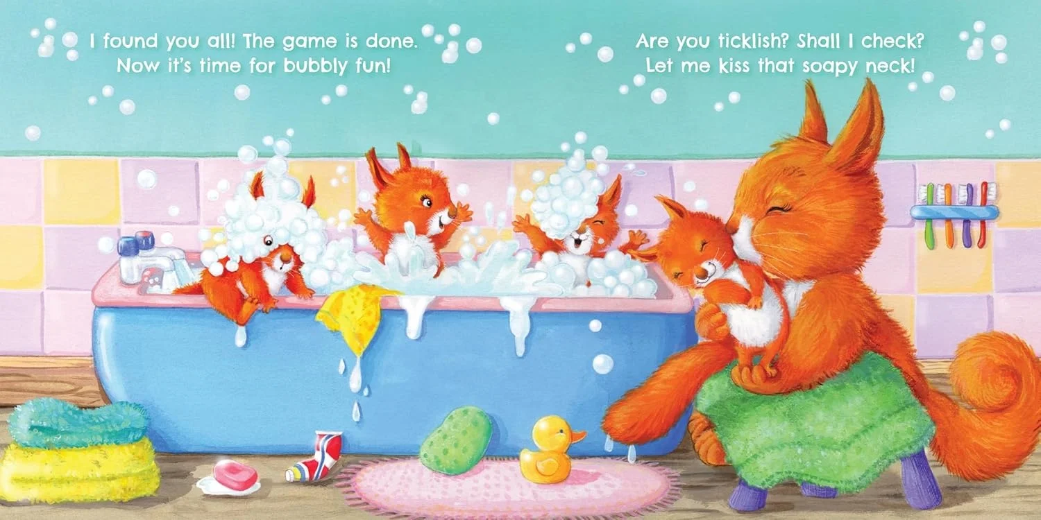 Interactive Bedtime Story Sound Board Book Educational Rhyming Story 6 Button Sound book