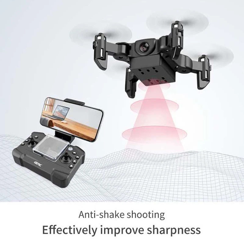GUTSBOX New Upgrade Foldable Wifi 4K Fixed Height Drones Profesionales Drone With Camera 4k Drones With 4k Camera And Gps