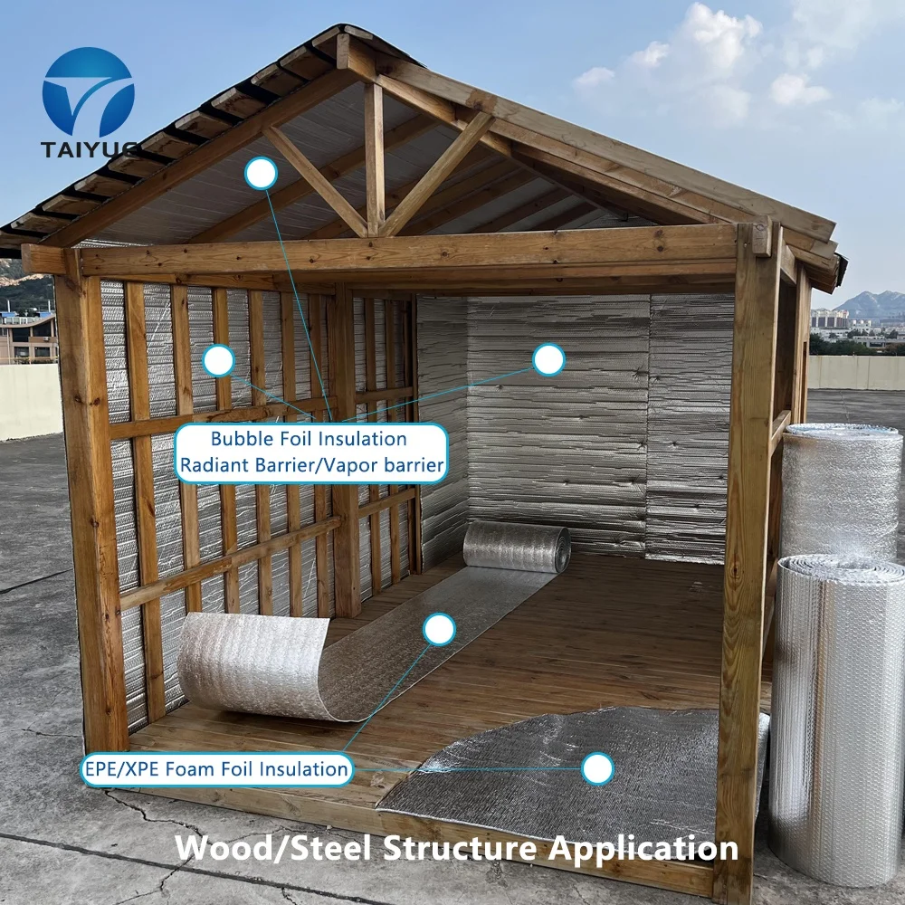 Metalized Pet /vmpet/ Mpet Film+ldpe For Pe Foam / Bubble Lamination