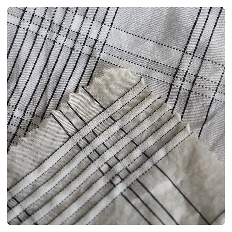 Blend 13%silk+87%cotton Silk Fabric for Apparel Wholesale Premium Silk Organic Customized Jersey Fabric Knitted Plain Dyed
