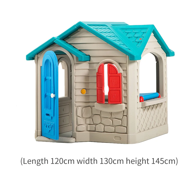 Outdoor Children Plastic Play House for Kids Playhouse Toys Wholesale Portable Indoor 1 Piece Fashion Playground Indoor