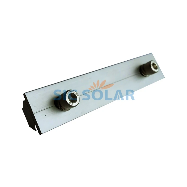 Solar Panel Mounting Aluminum Rail Connector Rail Splice Kits