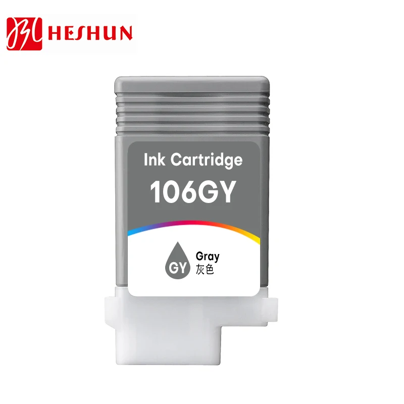 Heshun PFI-106 PFI106 Premium Color Ink Cartridge compatible For CANON iPF6300/6350/6300S/6400/6450/6400S/6400SE printer