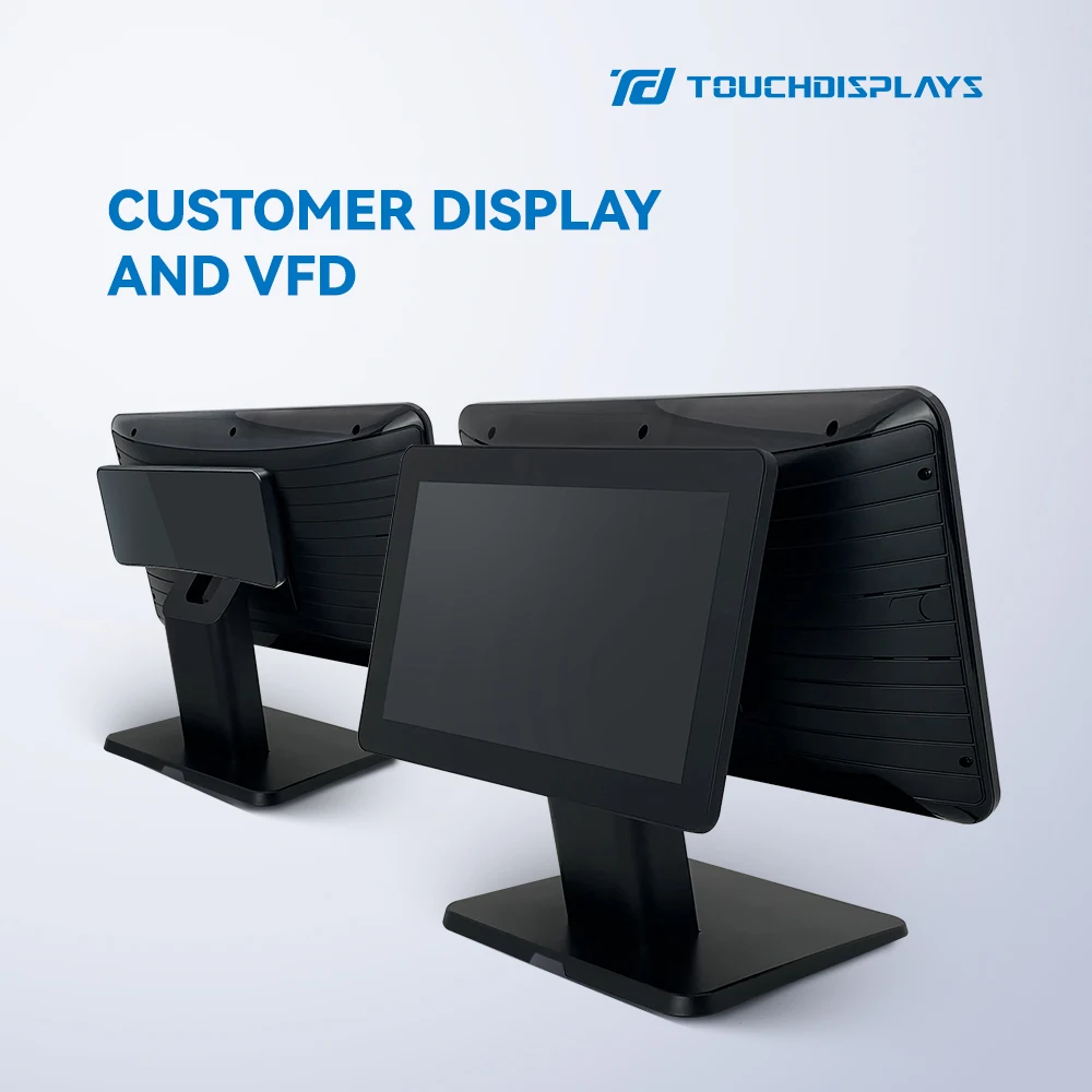 TouchDisplays 15.6 wifi windows touch coffee pos machine cash register supermarket pos system windows 10