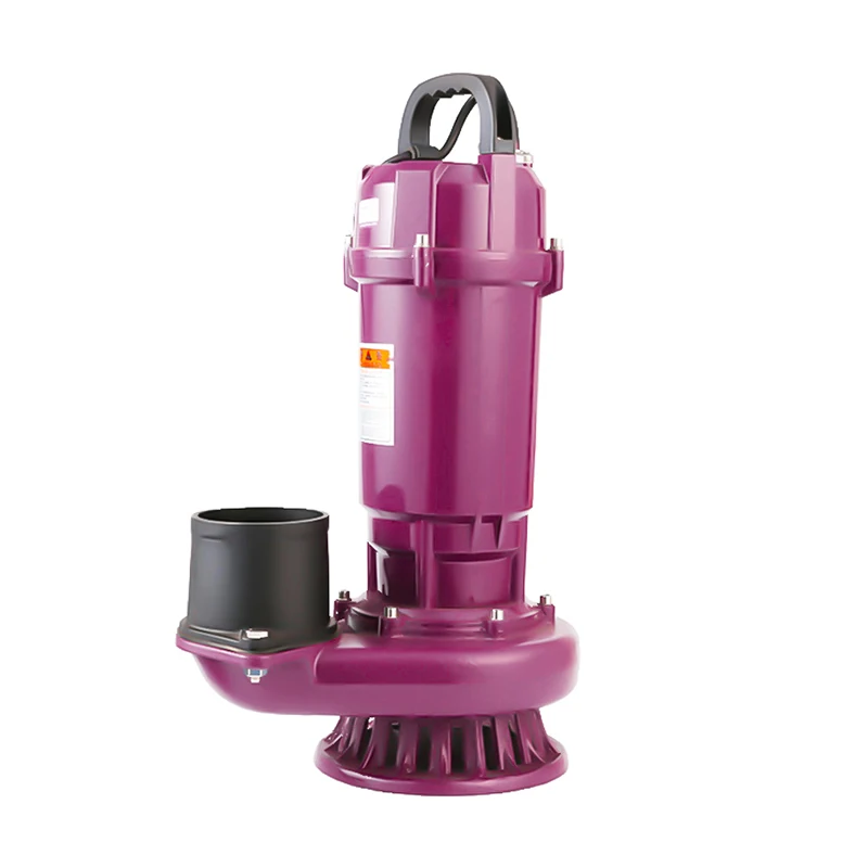 High pressure 4 inches pumps QDX 1.5kw 2hp submersible water pump