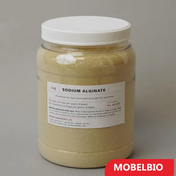  Поставка с завода GMP порошок альгината натрия CAS 9005-38-3 Альгинат Натрия E401 пищевой