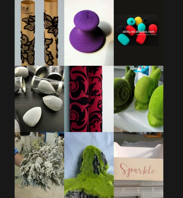 Custom Manufacturing Electrostatic Flocking Raw Materials Pure Bleaching Crushing White Nylon Polyamide Fiber Flock Powder