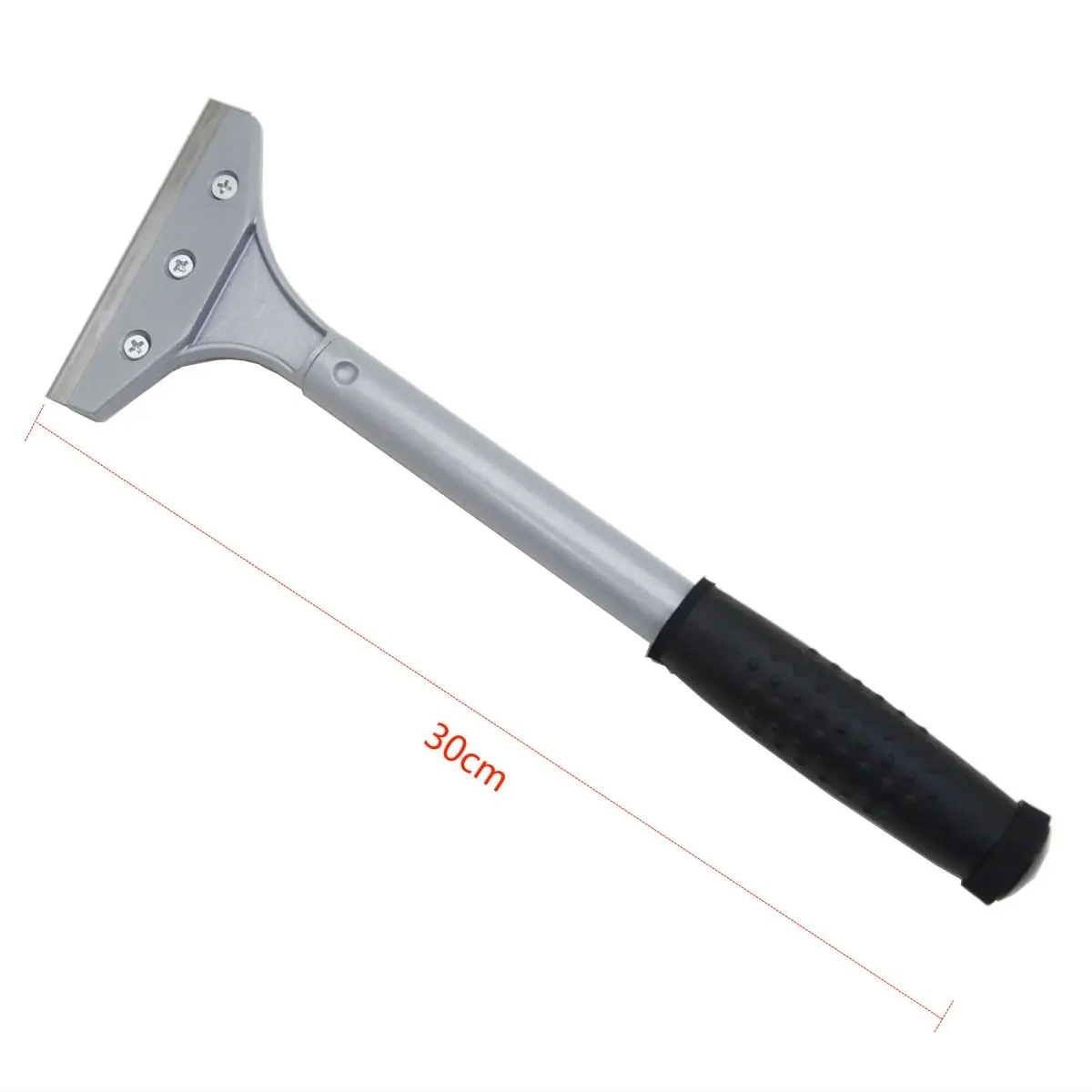RX0106 Steel Blade fixed Blades 12' length metal handle rubber grip hard stain removal cleaning tool professional yard scraper
