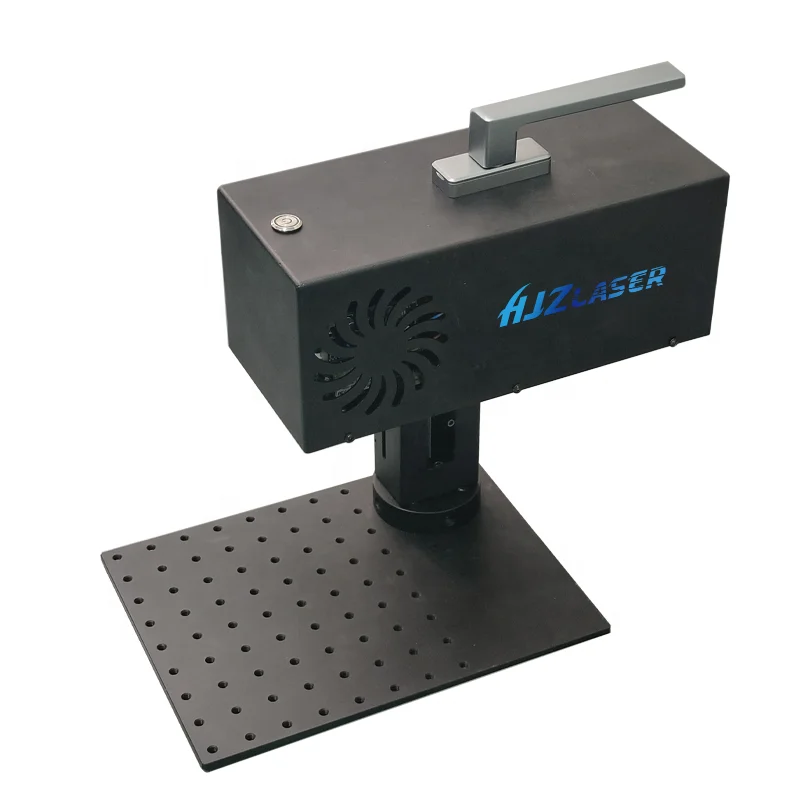 Mini 2.9kg Laser Marking Machine Connect with Mobile Phone to Engrave Date logo Number on Tags Seals Metals and Plastic