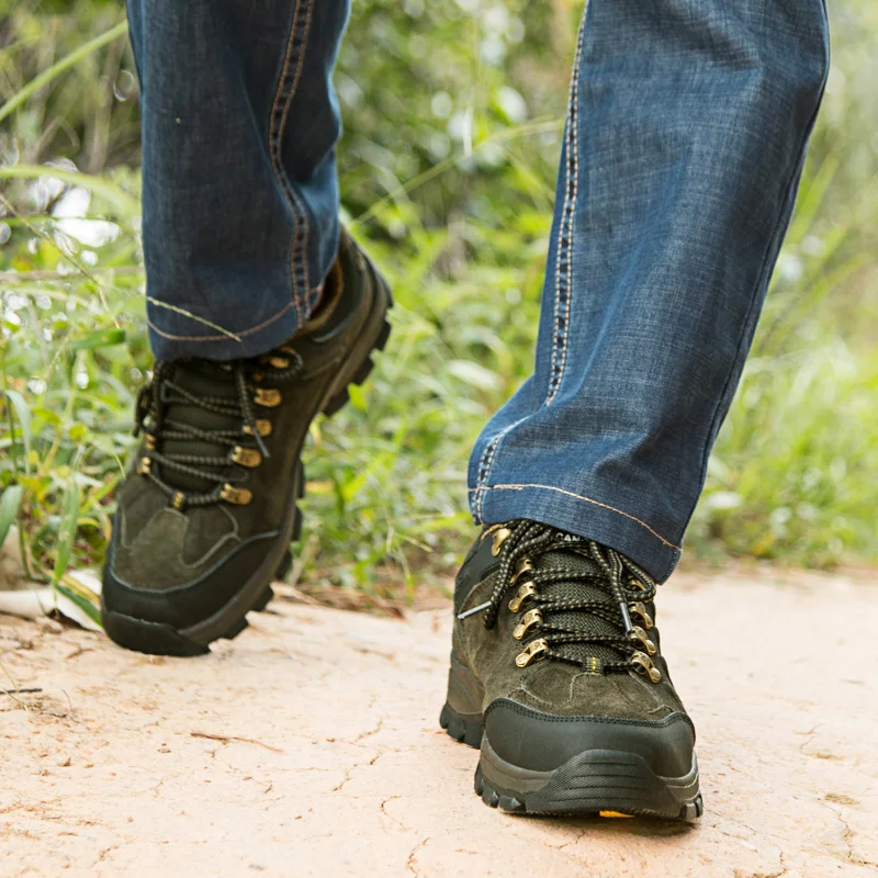 Hot selling waterproof hiking shoes water proof men with wholesale price