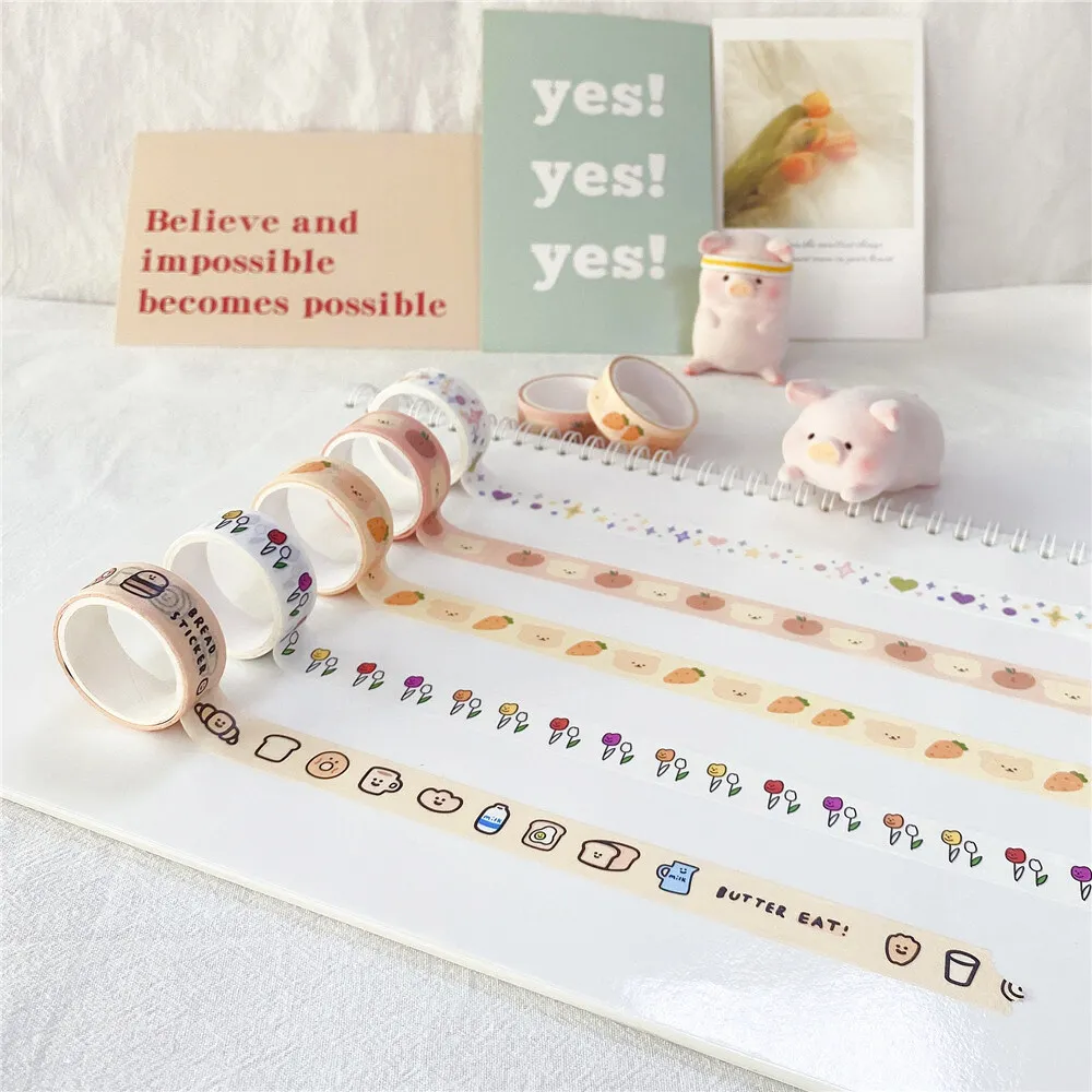 Cute Bear Masking Tape DIY Decor Journal Korea Winzige INS Washi Tapes