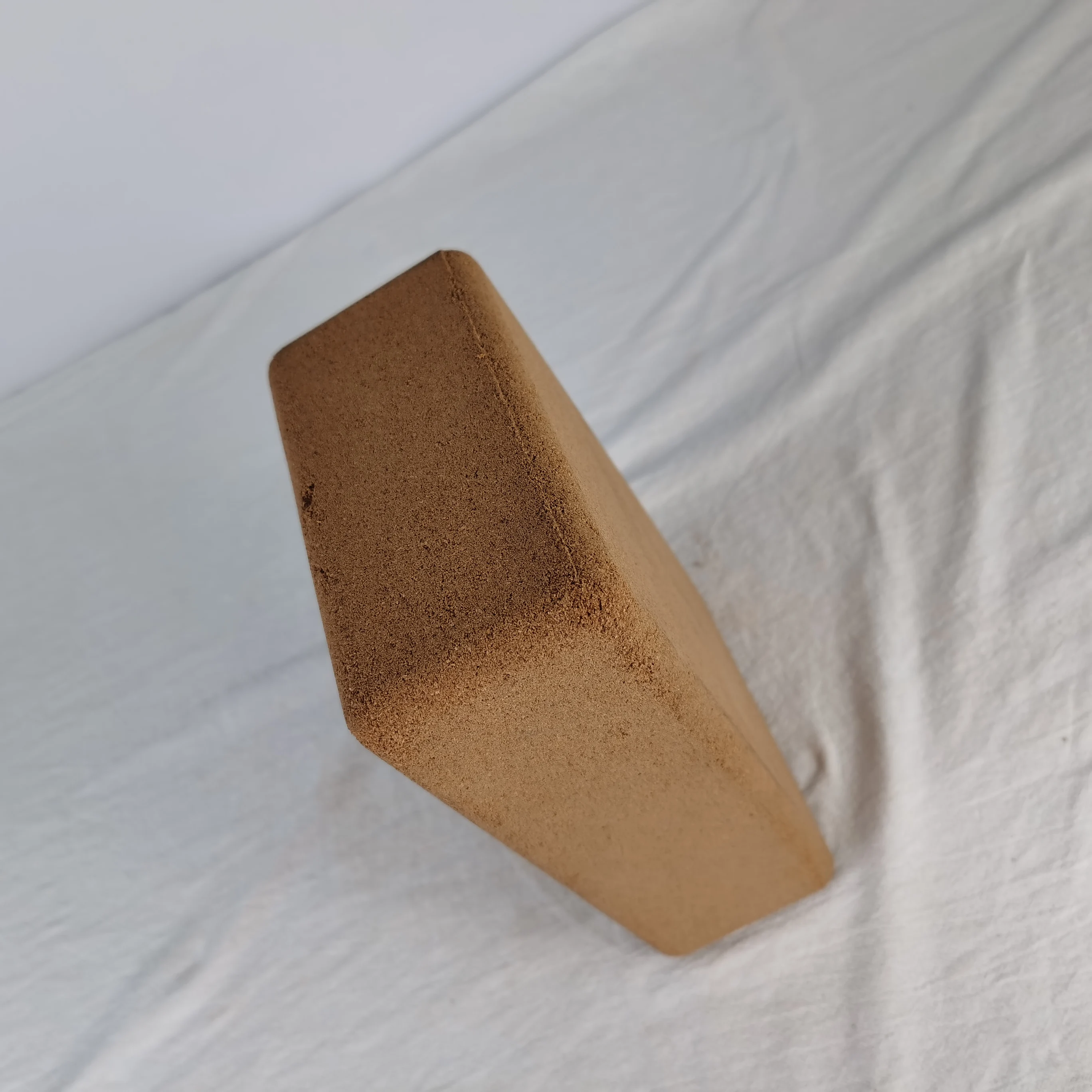 Low MOQ Eco-Friendly Environmental sustainable 369 Inches Cork Blocks With Custom Logo Yoga Exercise Wooden brick for fitness