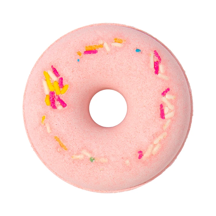 Wholesale Japan Luxury Natural Organic Mini Donut Shape Bath Bombs Cupcake Bath Bombs
