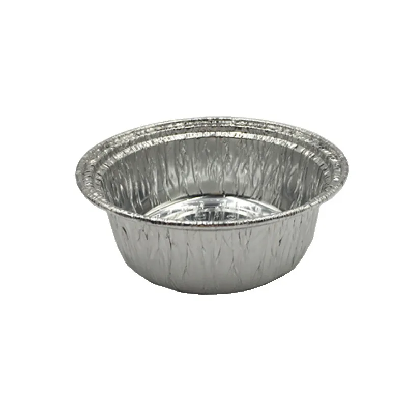 Biodegradable Disposable Tableware Food Tin Foil Tableware Alu Containers