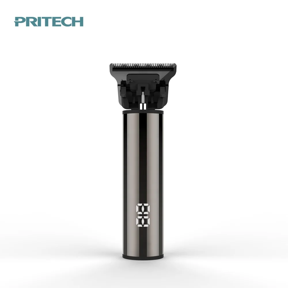  Водонепроницаемый светодиодный Беспроводной USB-триммер для волос PRITECH