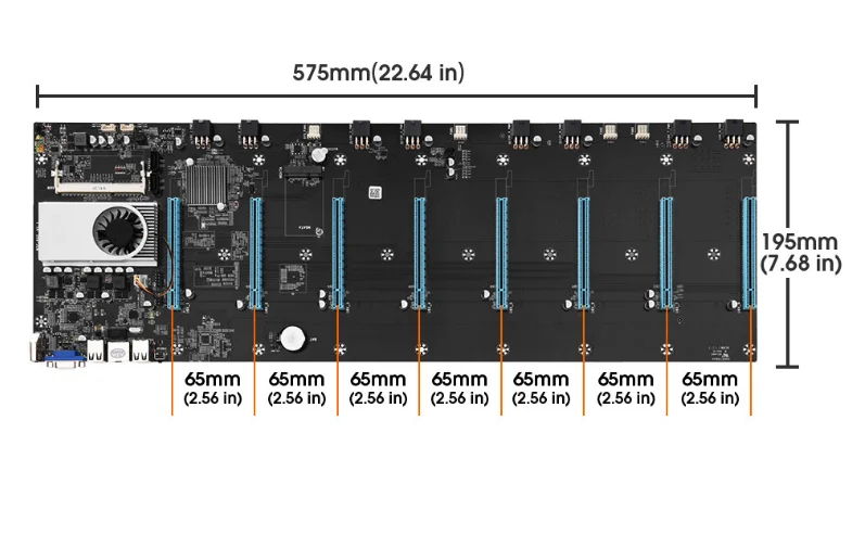S37 S37 Motherboard For CPU Set 8 Video Card Slot For DDR3 Memory Integrated VGA Interface Low Power
