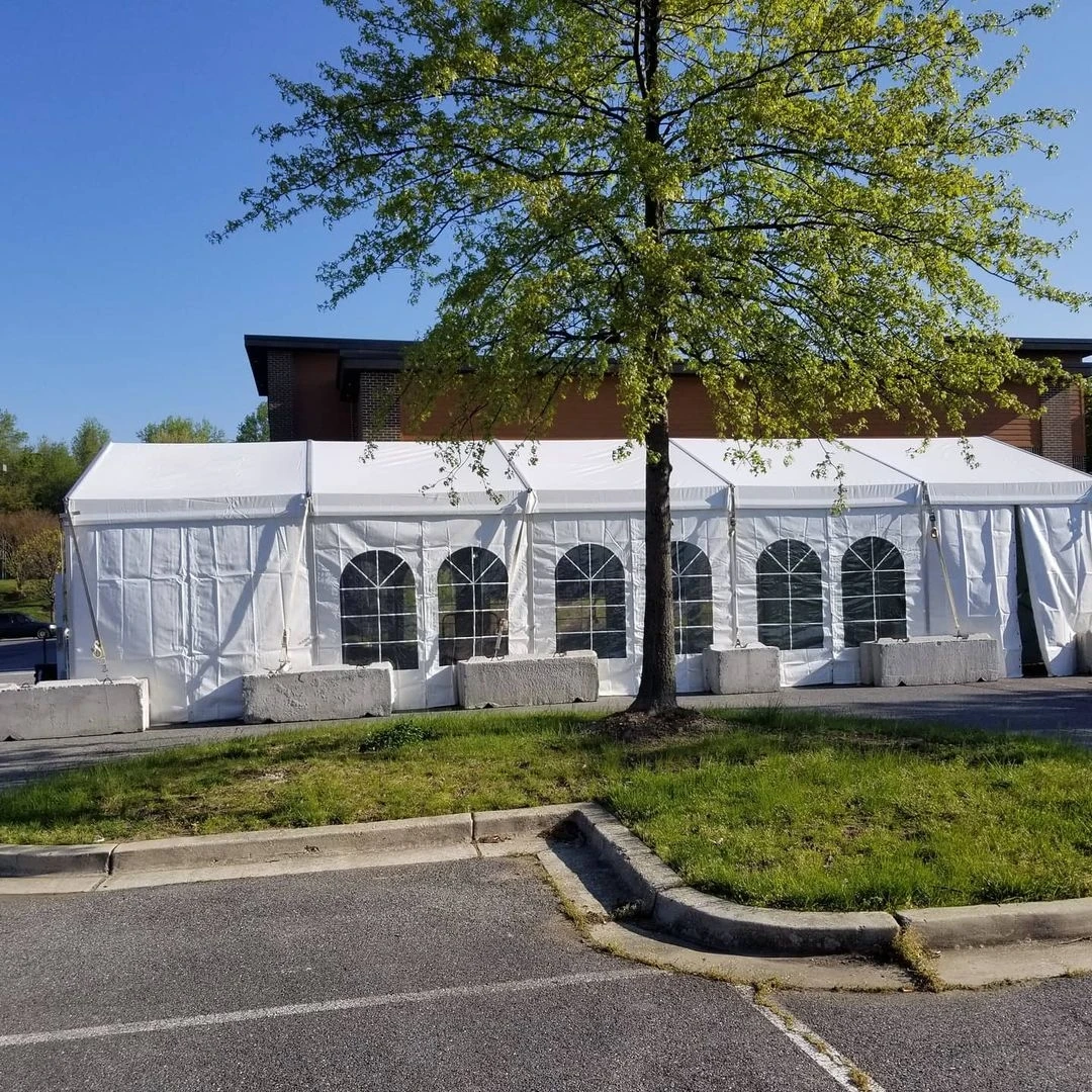 Guangzhou big commercial trade show barnum tent outdoor large exhibition warehouse tents for events factory price