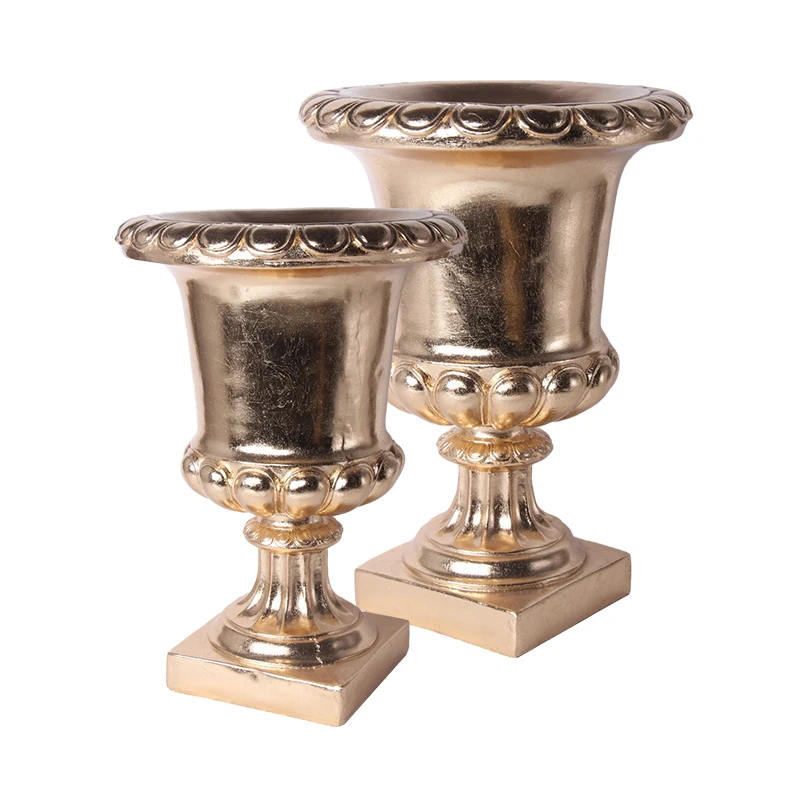 Custom Wedding Trumpet Vase Luxury Gold Vases for Wedding Centerpieces Tall Vases for Wedding Center Piece