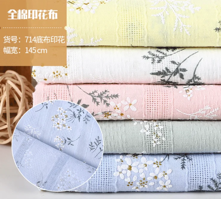 Japanese printed cotton casement cherry blossom  print  fabric 100  cotton jacquard  printed  woven fabric