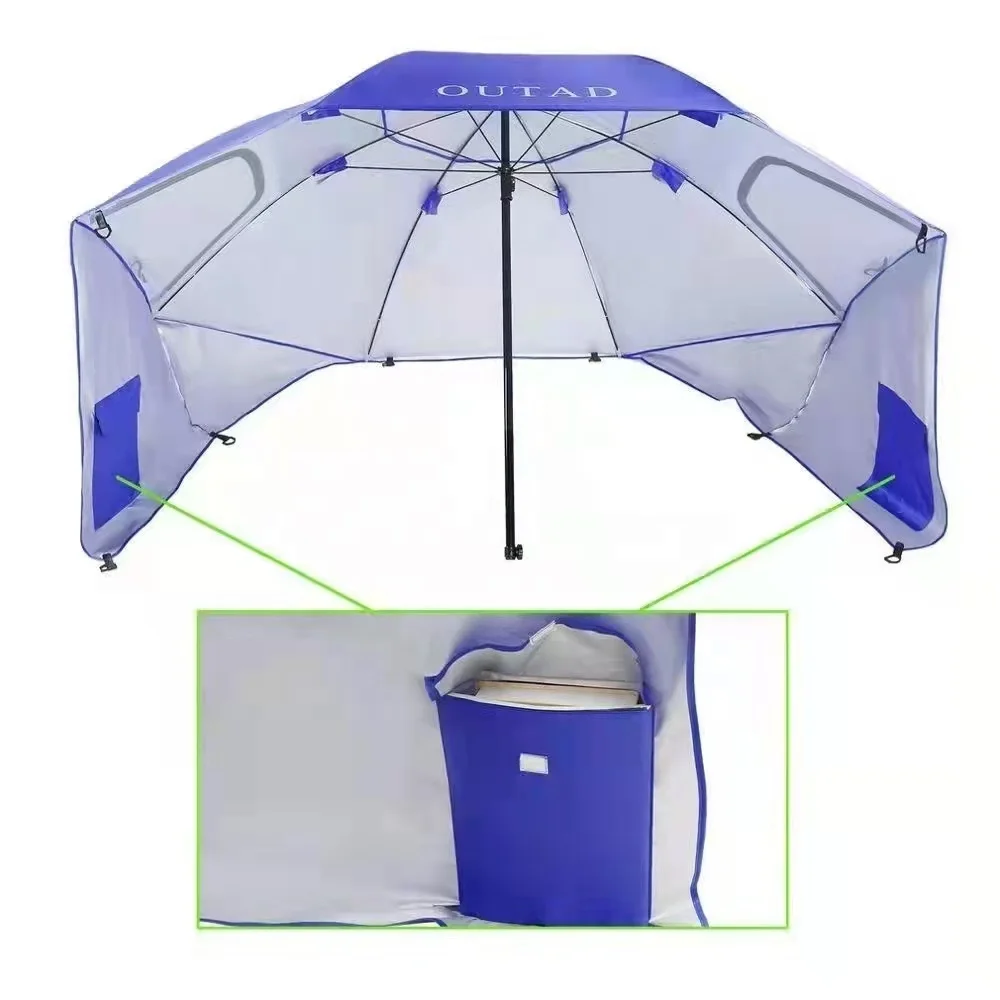 Patio Cottage Courtyard Garden Outdoor Beach Umbrella Outdoor Sunshade Furniture Sea Beach Leisure Umbrella Sunshade Umbrella