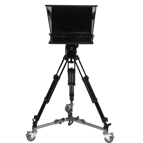 24 inch HD self-reversing monitor professional laptop or desktop broadcast TV studio teleprompter with multi-function controller