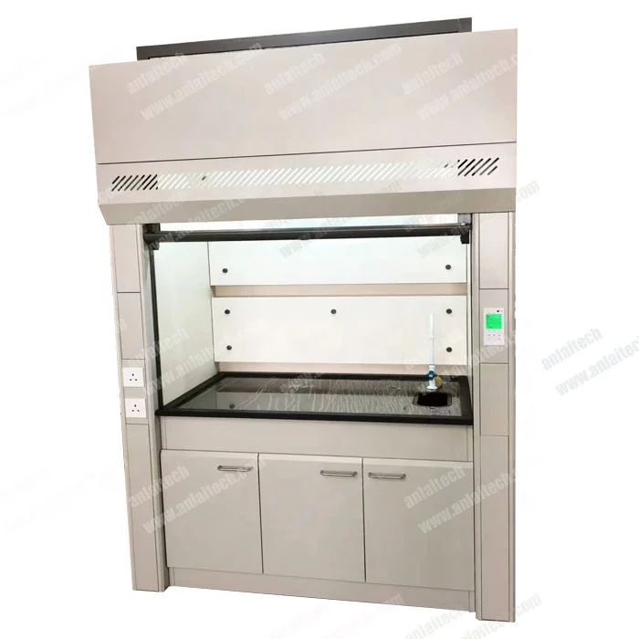Химический лабораторный вытяжной шкаф лаборатории fumehood анализатор выхлопных газов со стеклянными