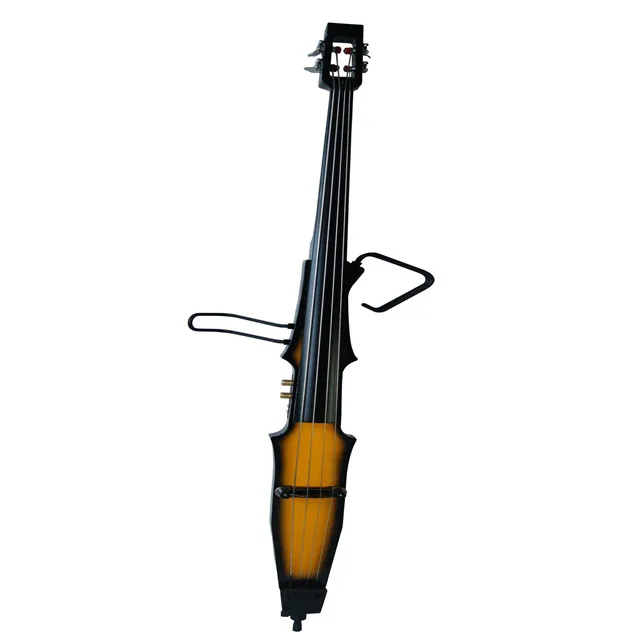 Kinglos quality cheap price for sale in china colorful body 3/4 electric double bass