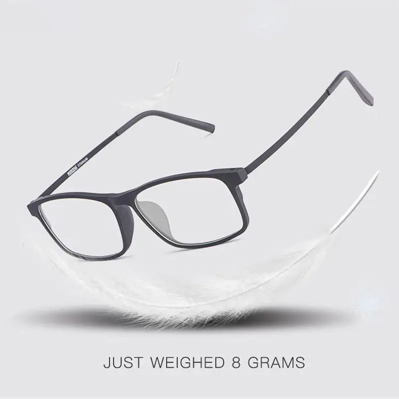 2099-1 Pure Titanium glasses frame Men women Ultra-Light Comfortable TR90 Hyperelastic Reading Optical Prescription high quality