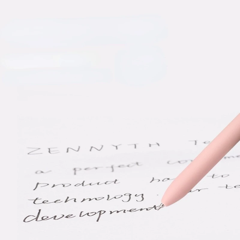 New Morandi Retro Gel Pens Stationery Wholesale Promotion Pen 0.42mm Black Gel Pen