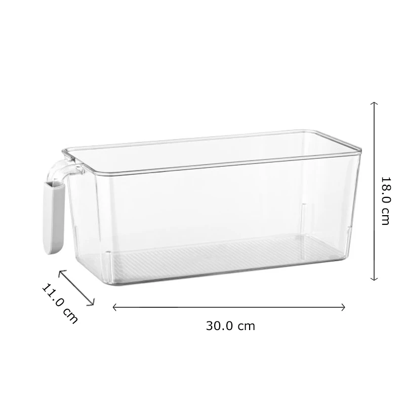  Fridge Storage Containers PET Organization Box BPA Free Freezer Cabinet Drawer Kitchen Food with