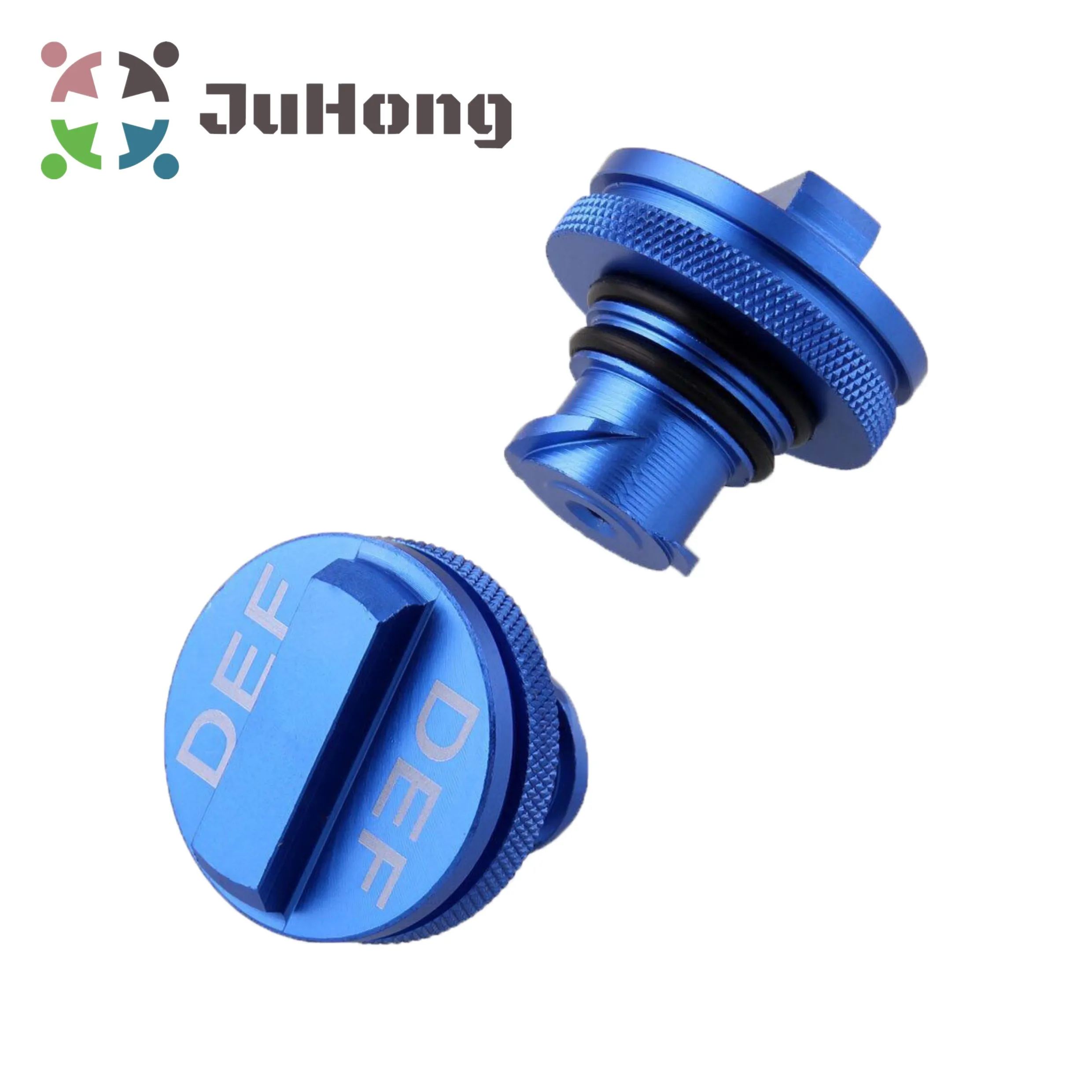 Cool Designed Diesel Fuel Tank Caps DEF Cap Aluminum for 2013-2018 Dodge Ram 2500 3500 Cummins