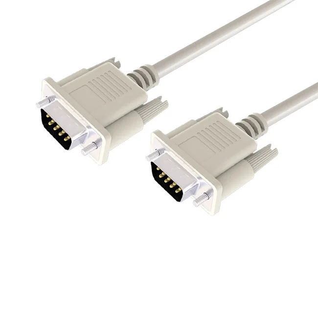 RS232 9-Pin Serial cable Male To Female COM Cable PC Converter DB9 9-Pin Extension Printer data cable