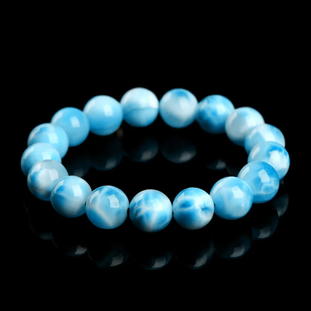 Selling Natural Larimar Bracelet High Quality Dominican Crystal for Decoration Fine Jewelry Bracelets