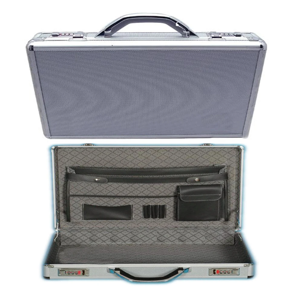 aluminum metal attache case  for document , aluminum briefcase for laptop.documents case , Aluminum suitcase and briefcase
