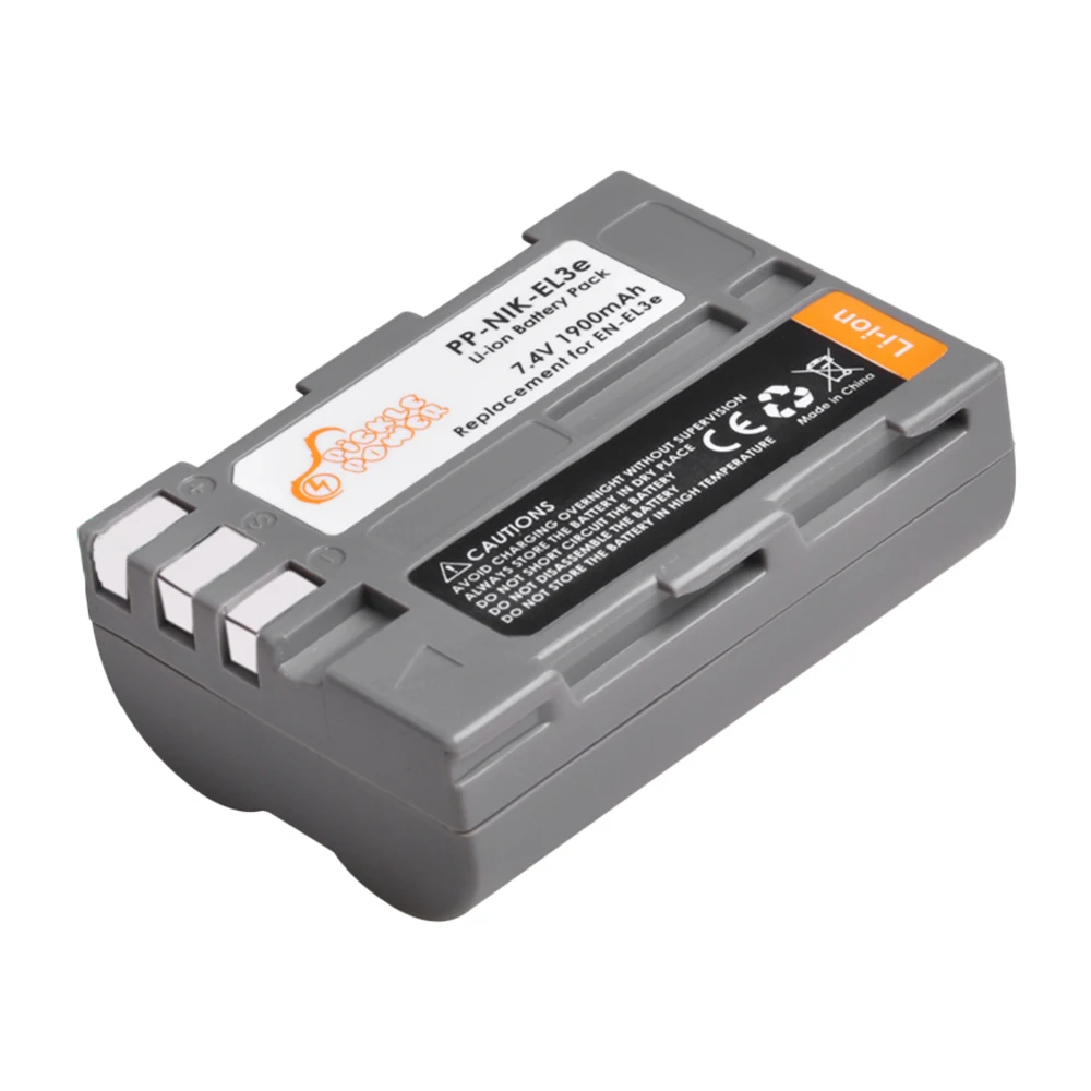 
EN-EL3e ENEL3e for Nikon D50 D70 D80 D90 D100 D200 D300 D300S D700 Rechargable Digital Camera Lithium ion Battery Pack 
