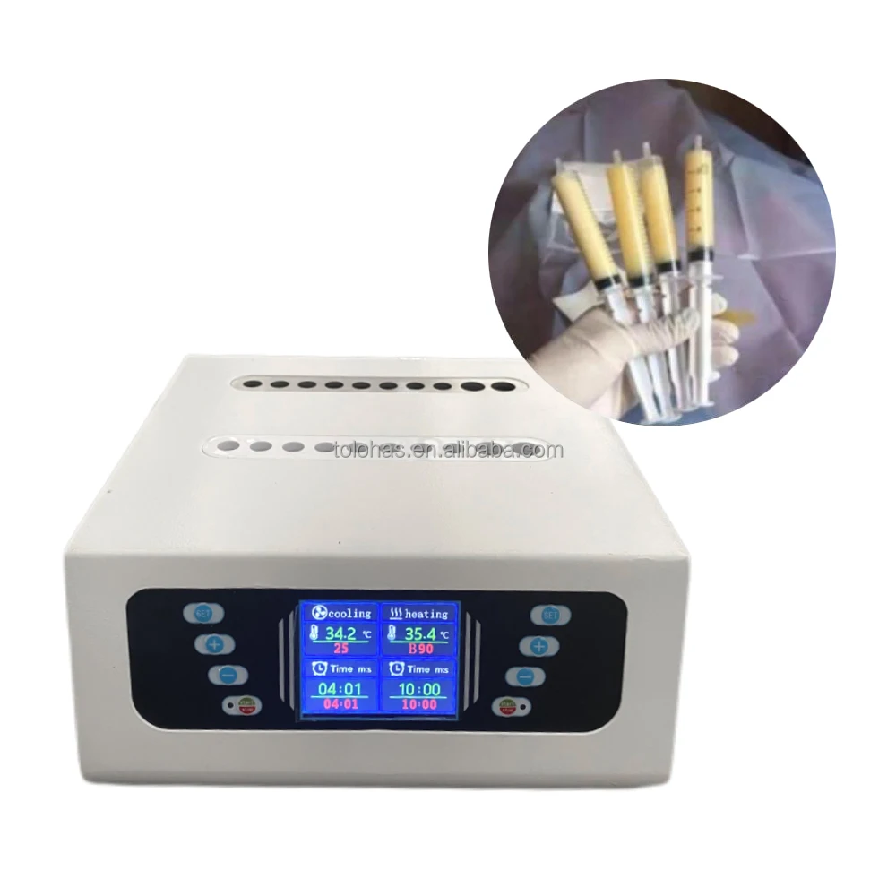 New Product! Gel Maker Independent Control for Cooling and Heating Plasma Gel Maker PPP Gel Maker Machine