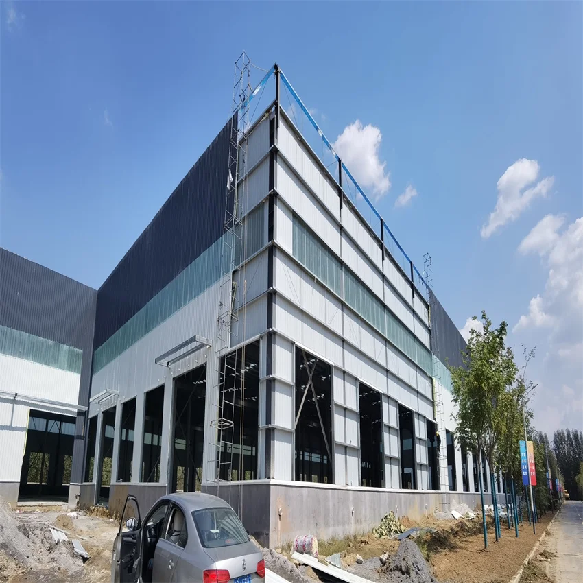 Reliable Prefabricated Steel Structure Workshop And Warehouse Commercial And Office Building Chinese Manufacture Fabrication