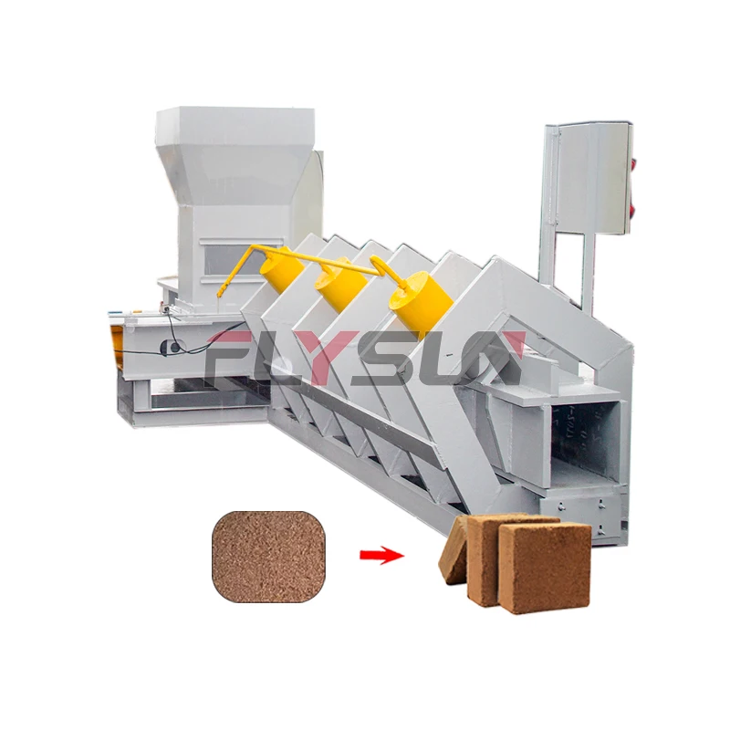 Factory supply coconut peat baling machine coco coir press machine with good price