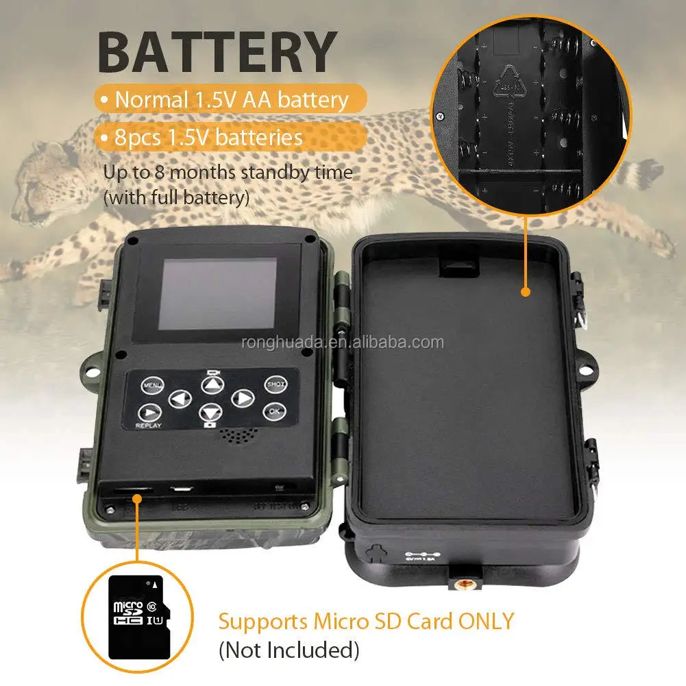 HC-810M 2G Hunting Wireless 1080P MMS P SMS Waterproof Infrared Night Vision Wildlife Trail Camera 8