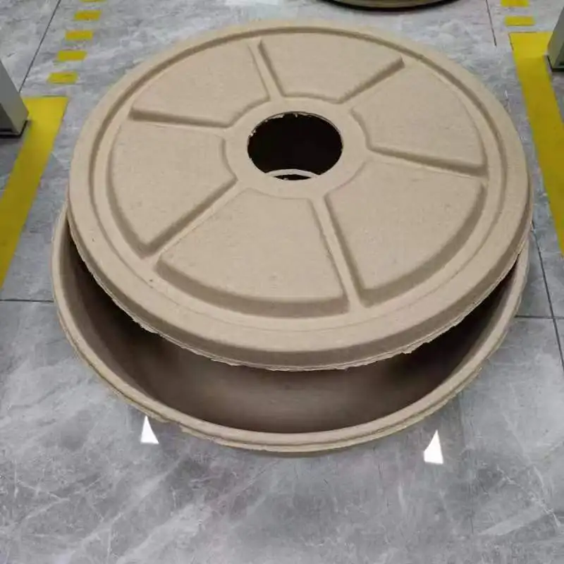 OEM Customized Pulp Molding Planter Waterproof Degradable Environmentally Friendly Pulp Planter for Soil Desert Afforestation